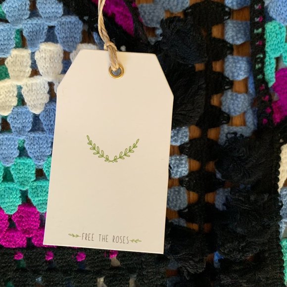 Free the Roses Crochet Cardigan, Anthropologie Cardigan, Anthropologie Sweater - Picture 6 of 8